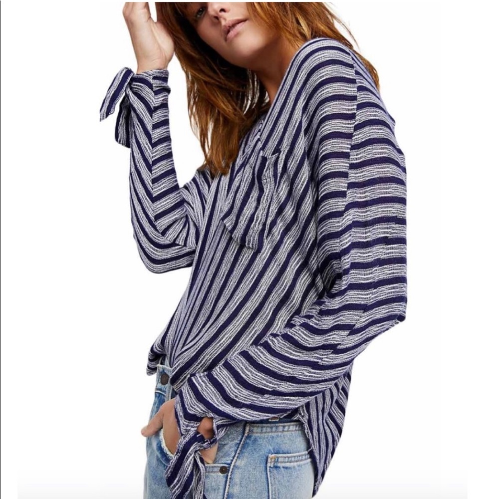 Free People Dolman Striped Top